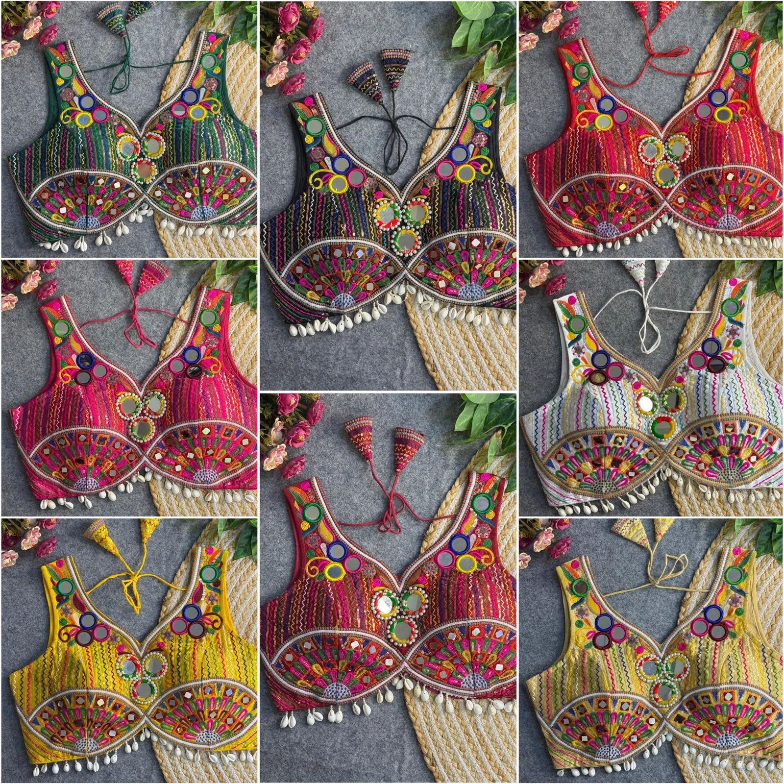 Nvratri022 Only 700 Heavy Italian Silk Blouse