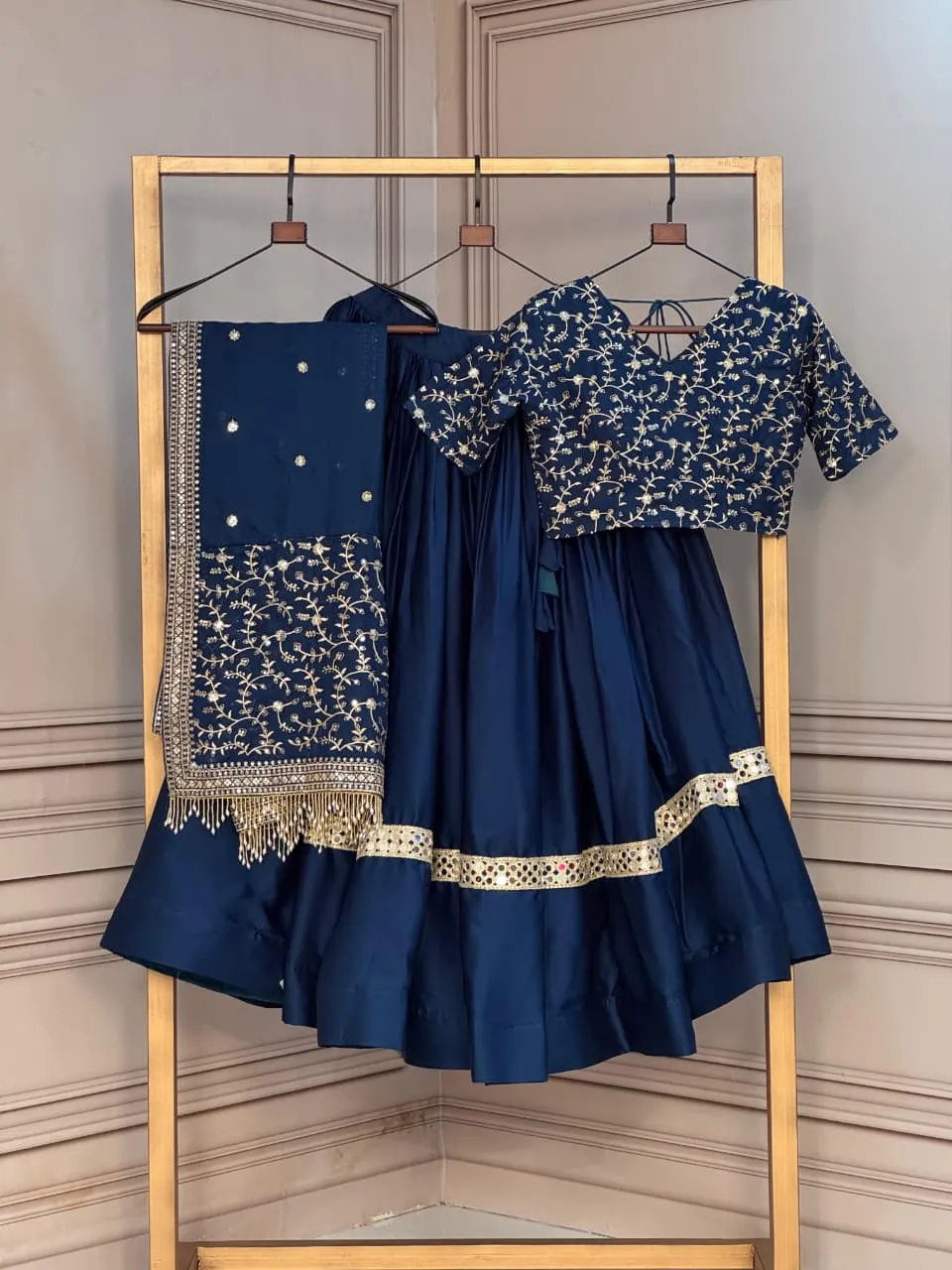 S 2026 Ka 5073 Glory Satin Lehenga Choli 5
