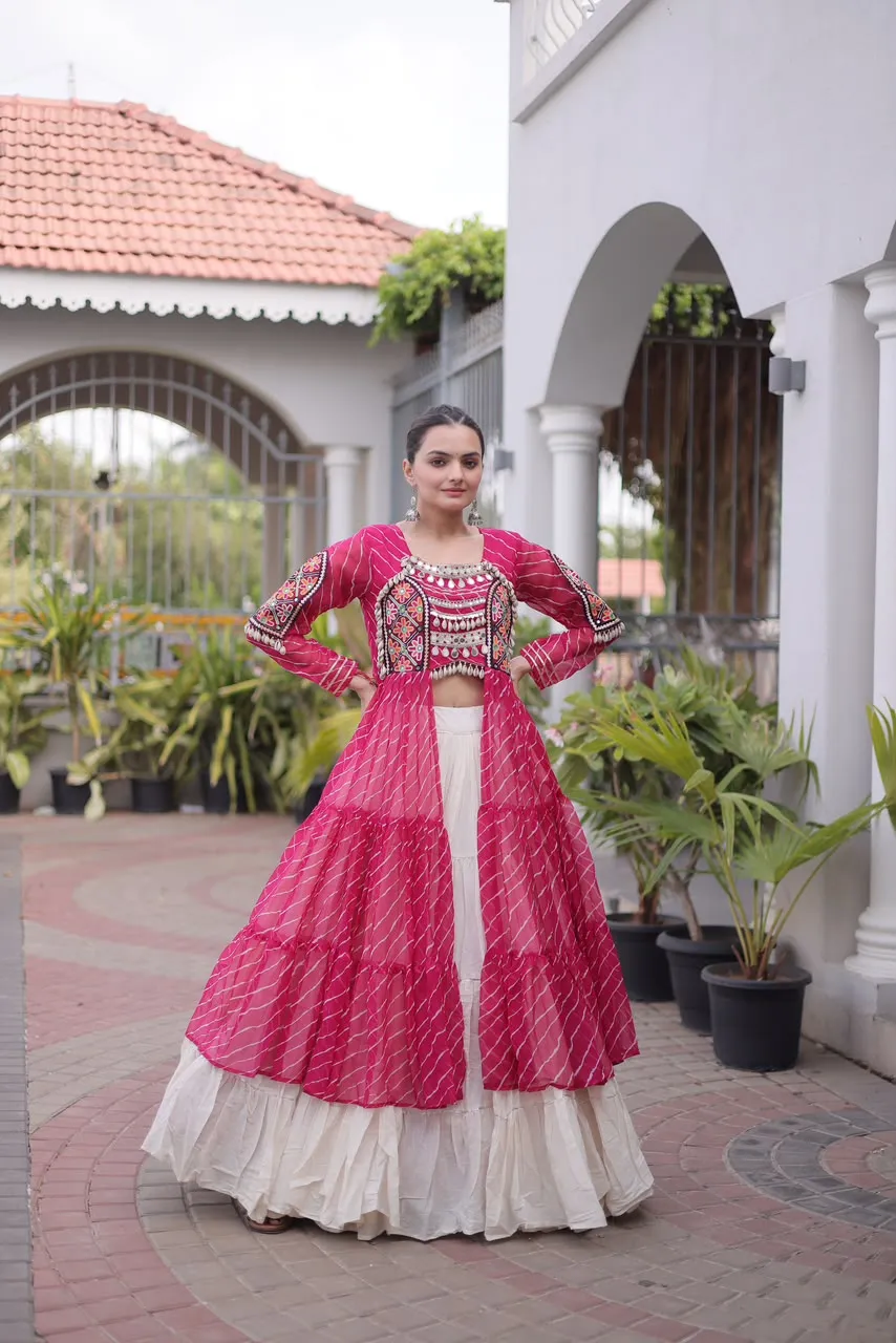 S 2026 Ka 5077 Kora Cotton With Standard Frill Stitching Lehenga Choli 2