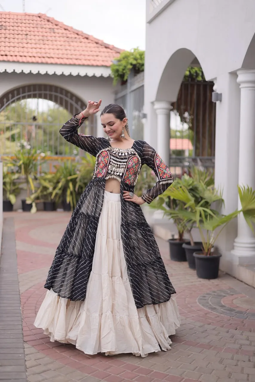 S 2026 Ka 5077 Kora Cotton With Standard Frill Stitching Lehenga Choli 5