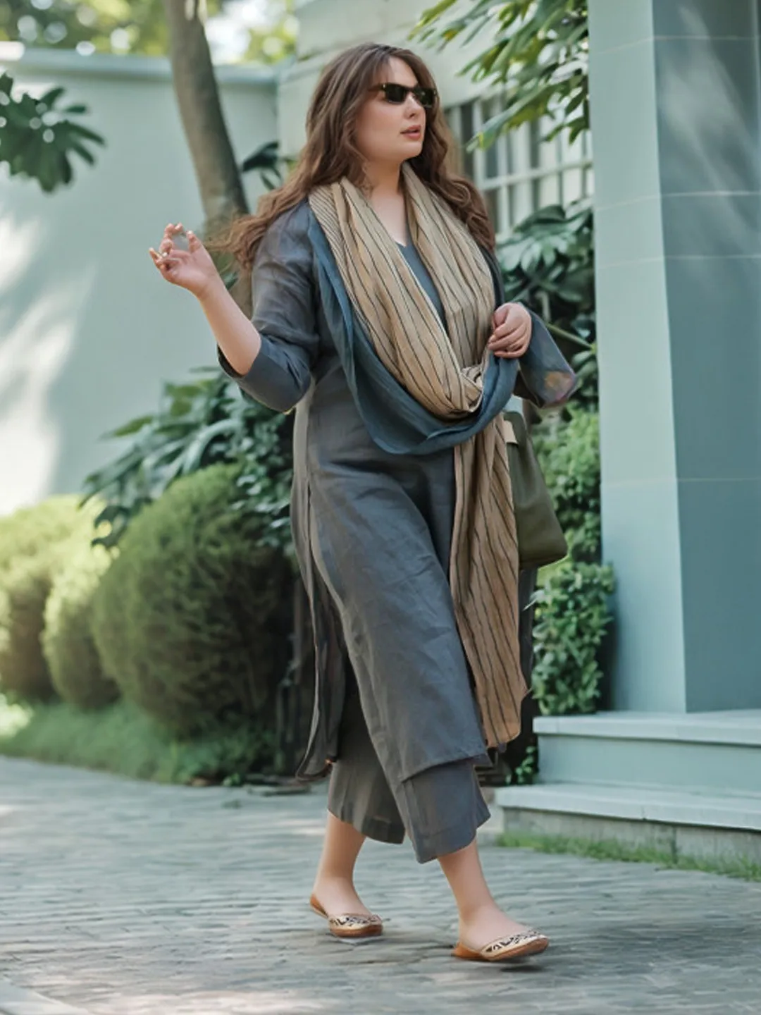 2067 Denim Blue Rayon Readymade Dress