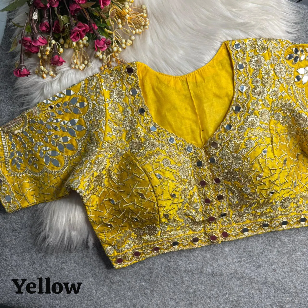 3 D Peacock Pure Blouse 9
