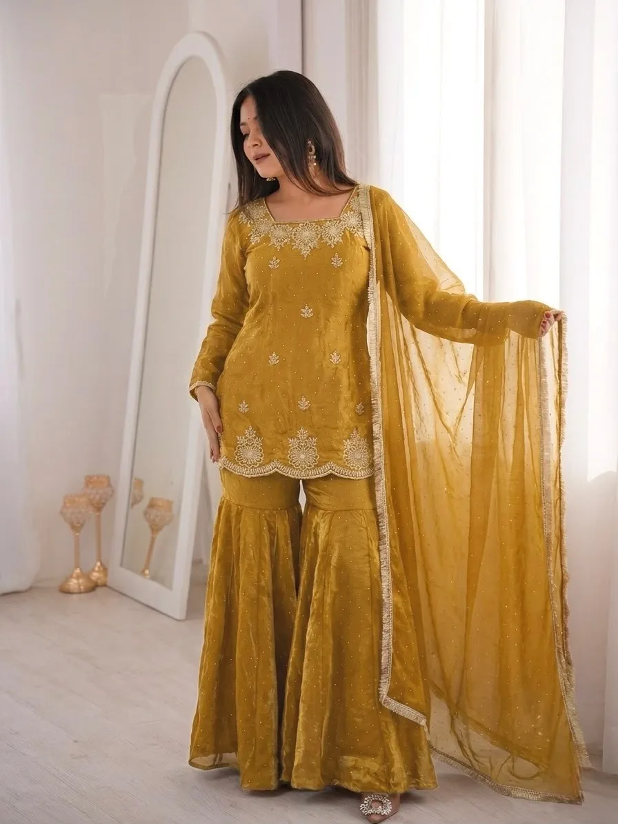 3166 ZSR 3166 Fendy Silk Readymade Dress 2