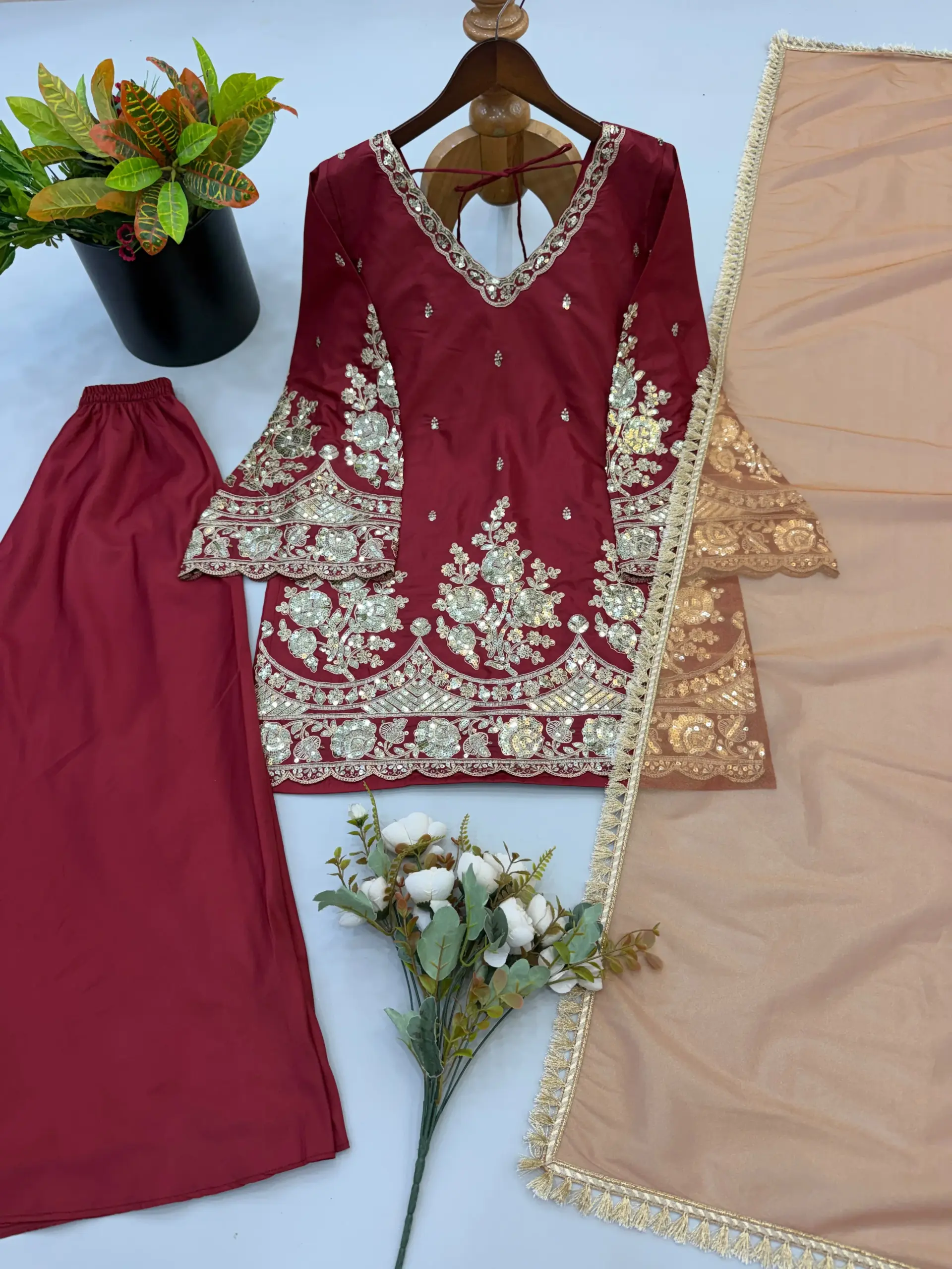 3186 ZSR 3186 French Crap Readymade Dress