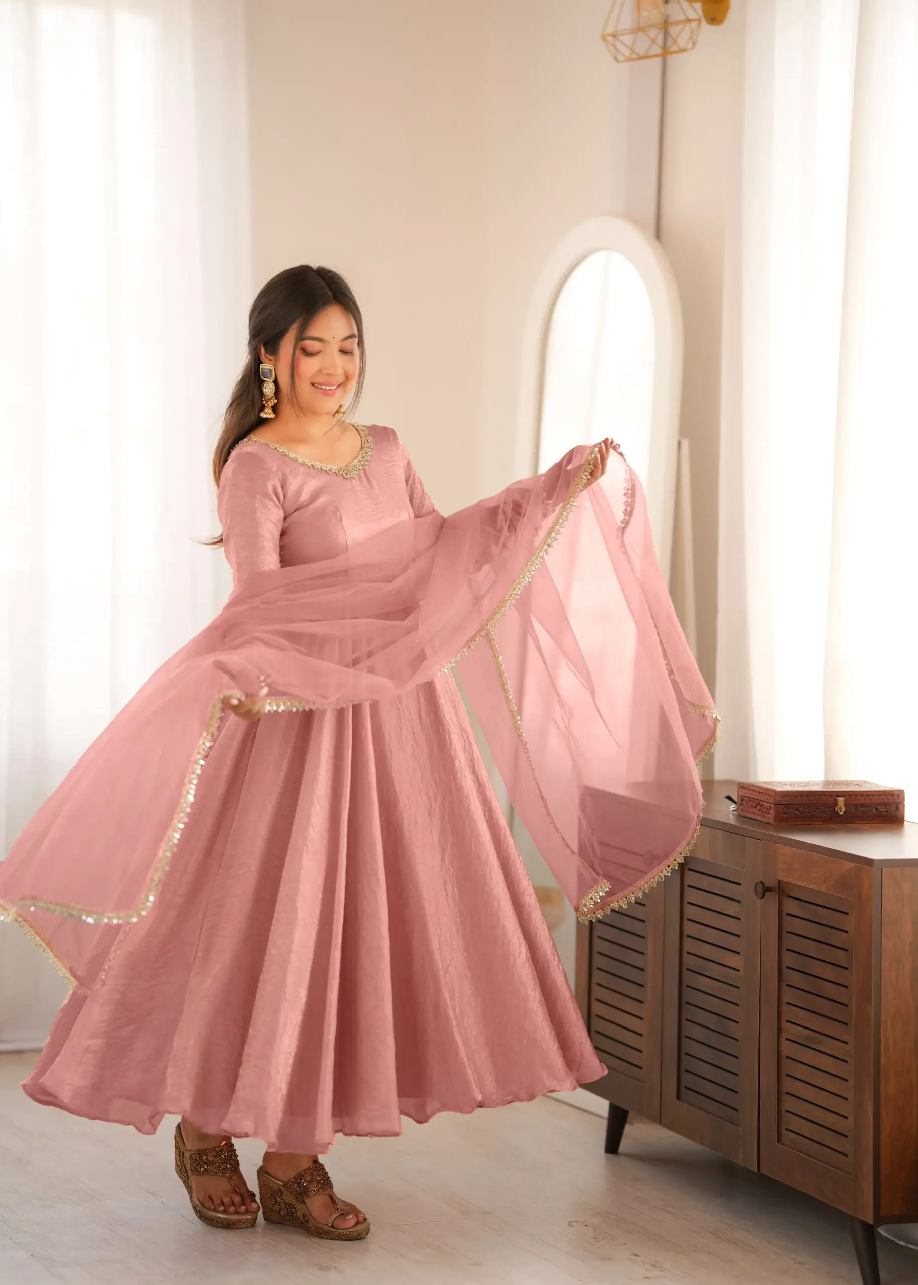 5355 SRK 5355 Doremon Crush Readymade Dress