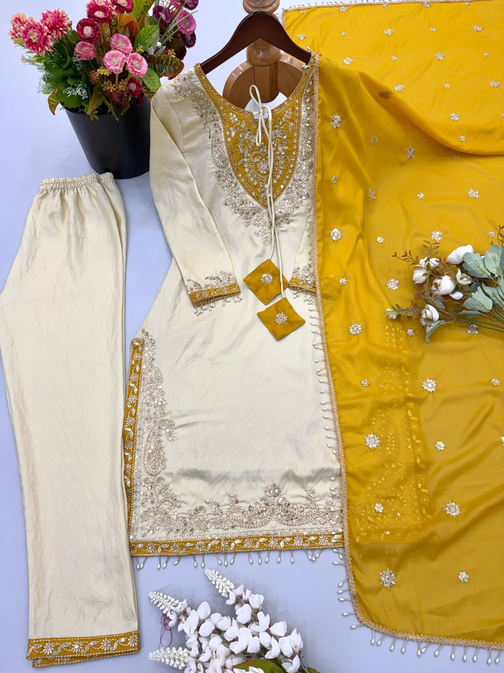 5371 SRK 5371 Ronald Silk Readymade Dress