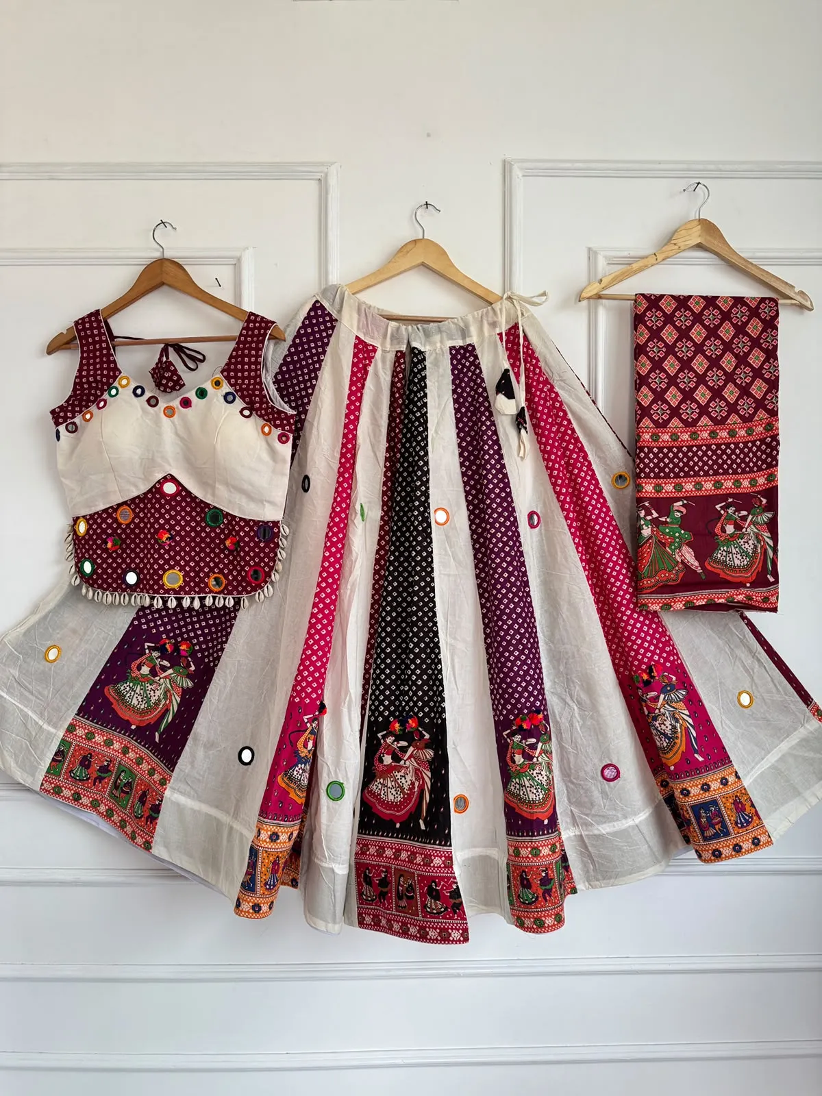 Ajrakh Cotton Lehenga Choli 10