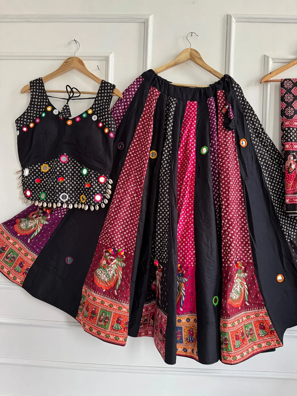 Ajrakh Cotton Lehenga Choli 12