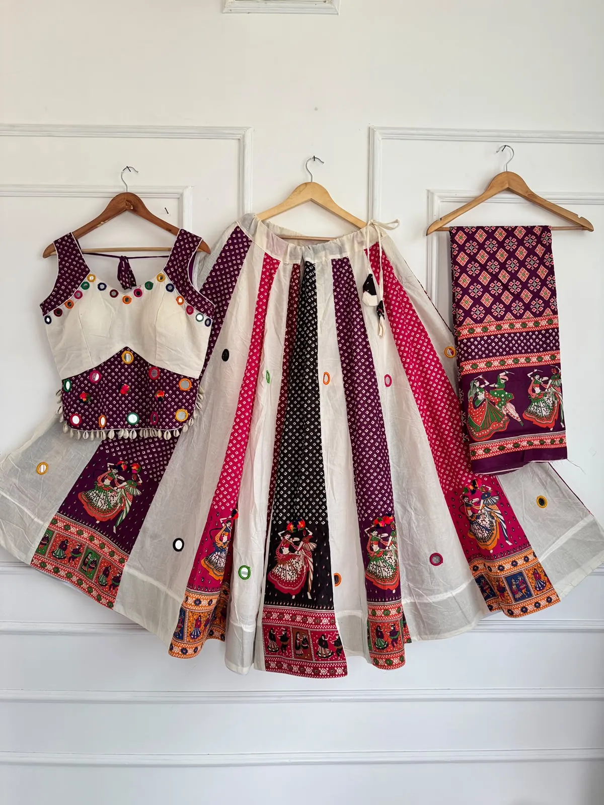 Ajrakh Cotton Lehenga Choli 3