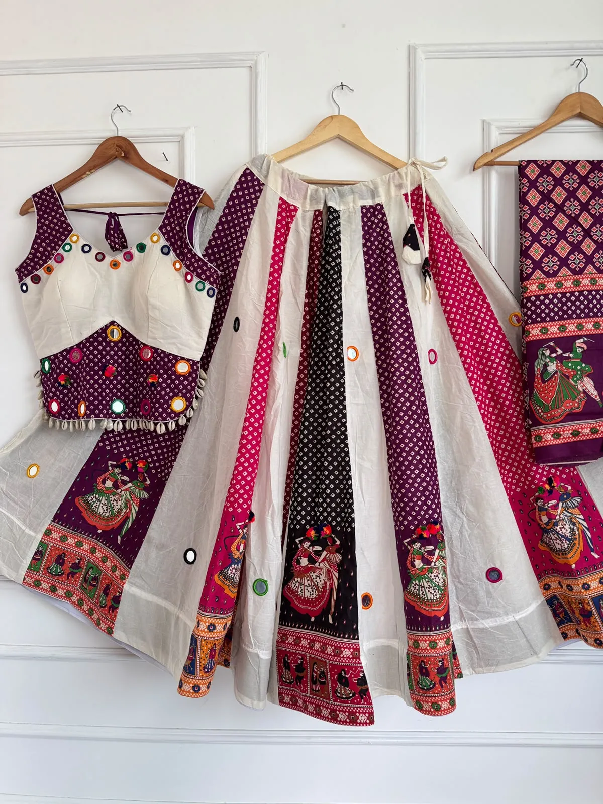 Ajrakh Cotton Lehenga Choli 4