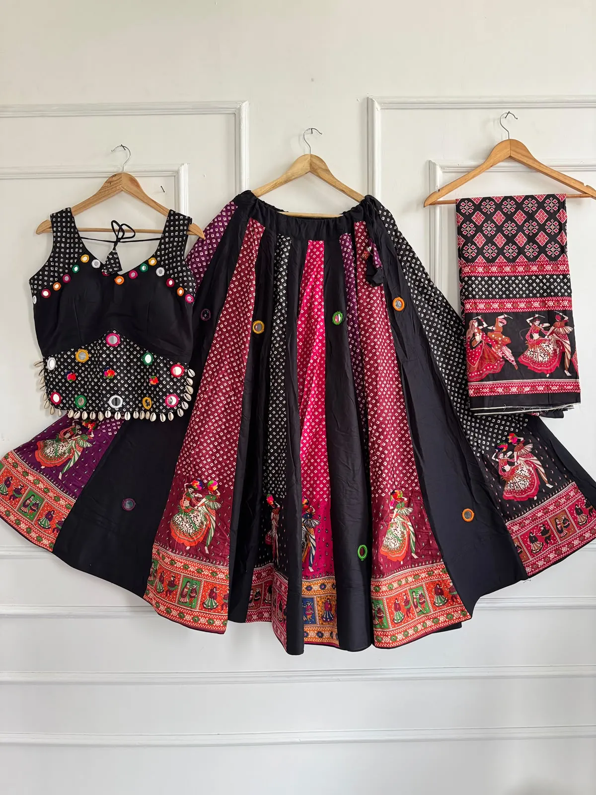 Ajrakh Cotton Lehenga Choli 5