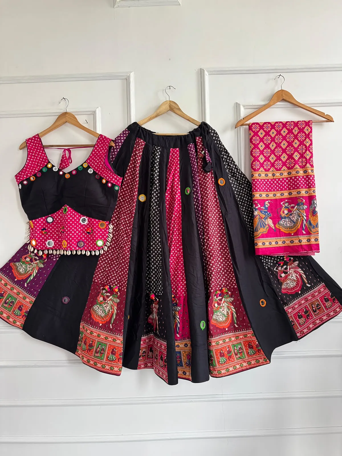 Ajrakh Cotton Lehenga Choli 8