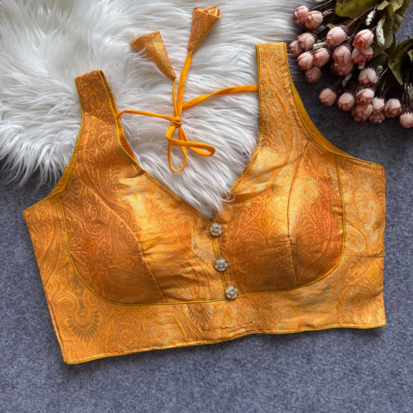 Bollywood Pure Banarasi Silk Blouse
