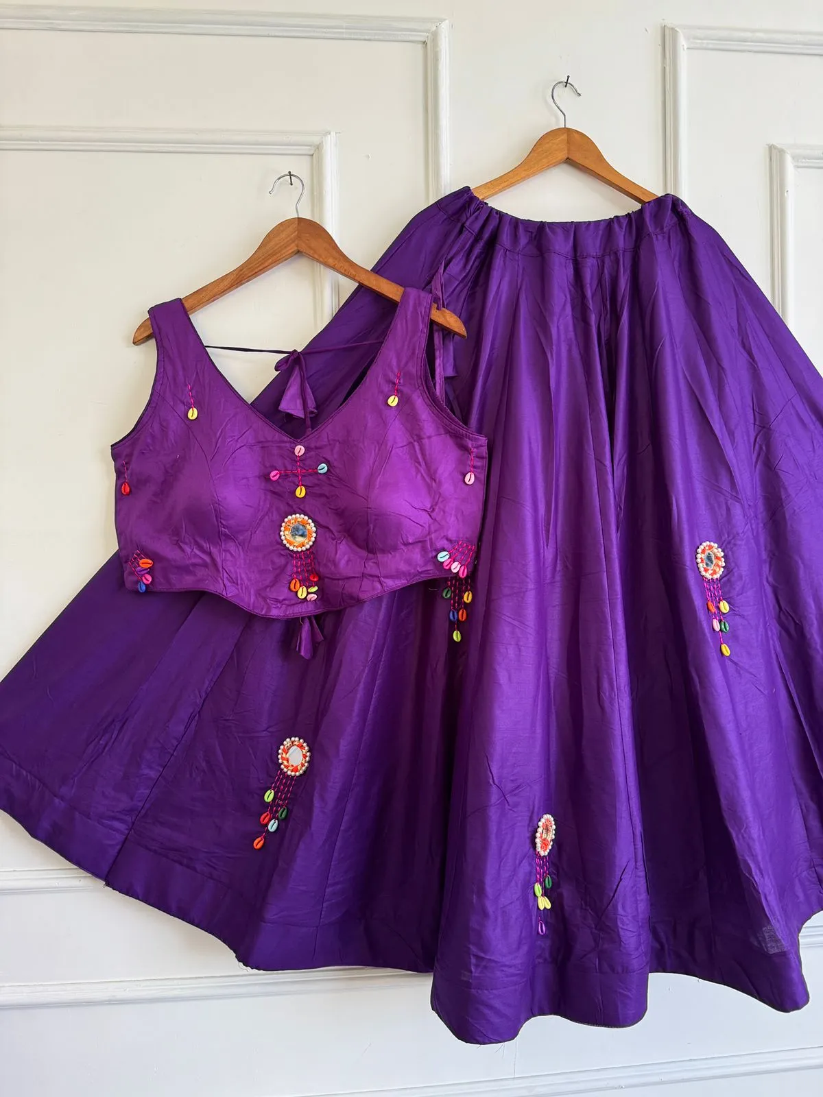 Design Number 2616 Slub Cotton Lehenga Choli 3