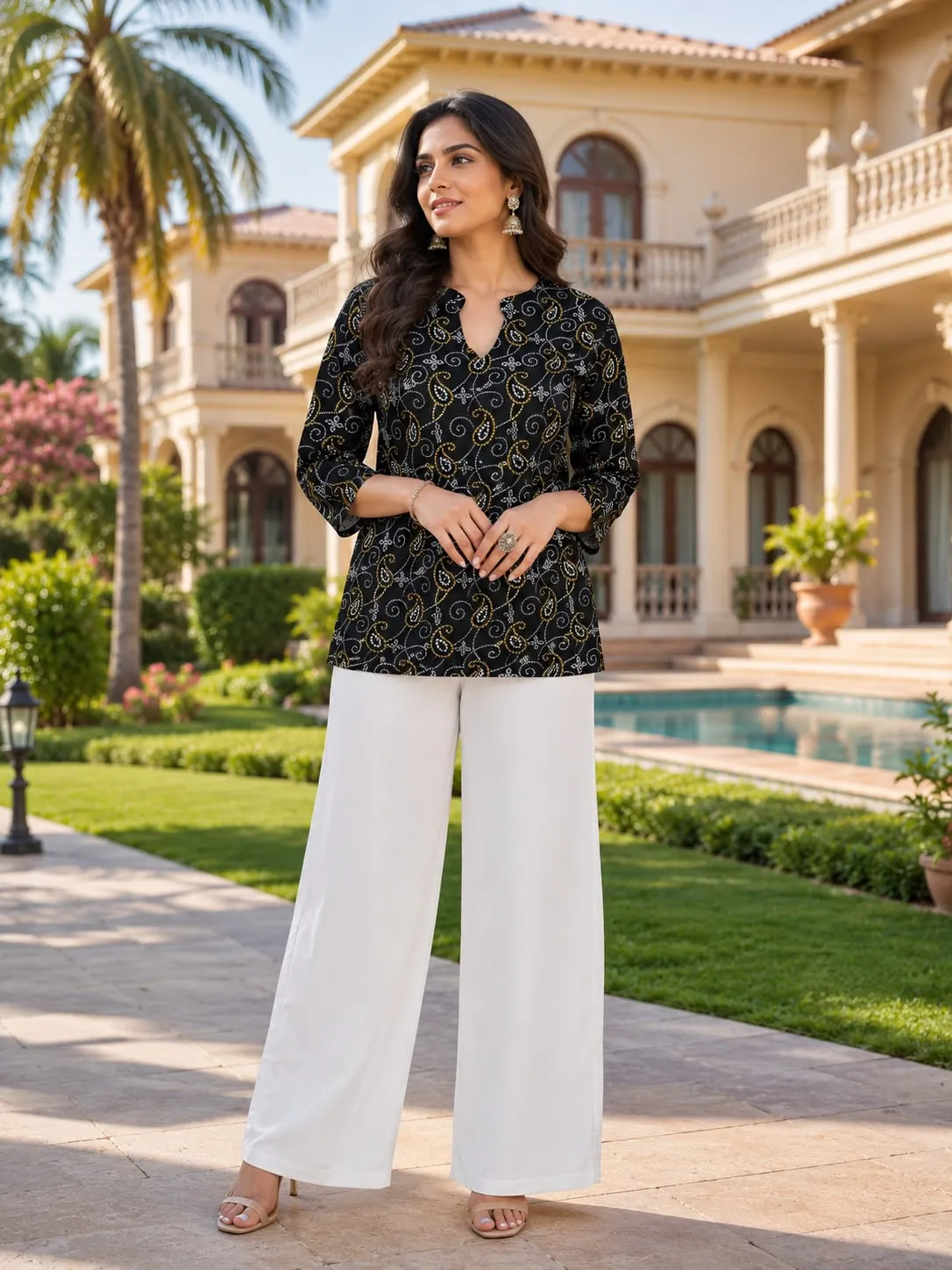 FVD Jalpari Rayon Slub Kurti Pant Set 3