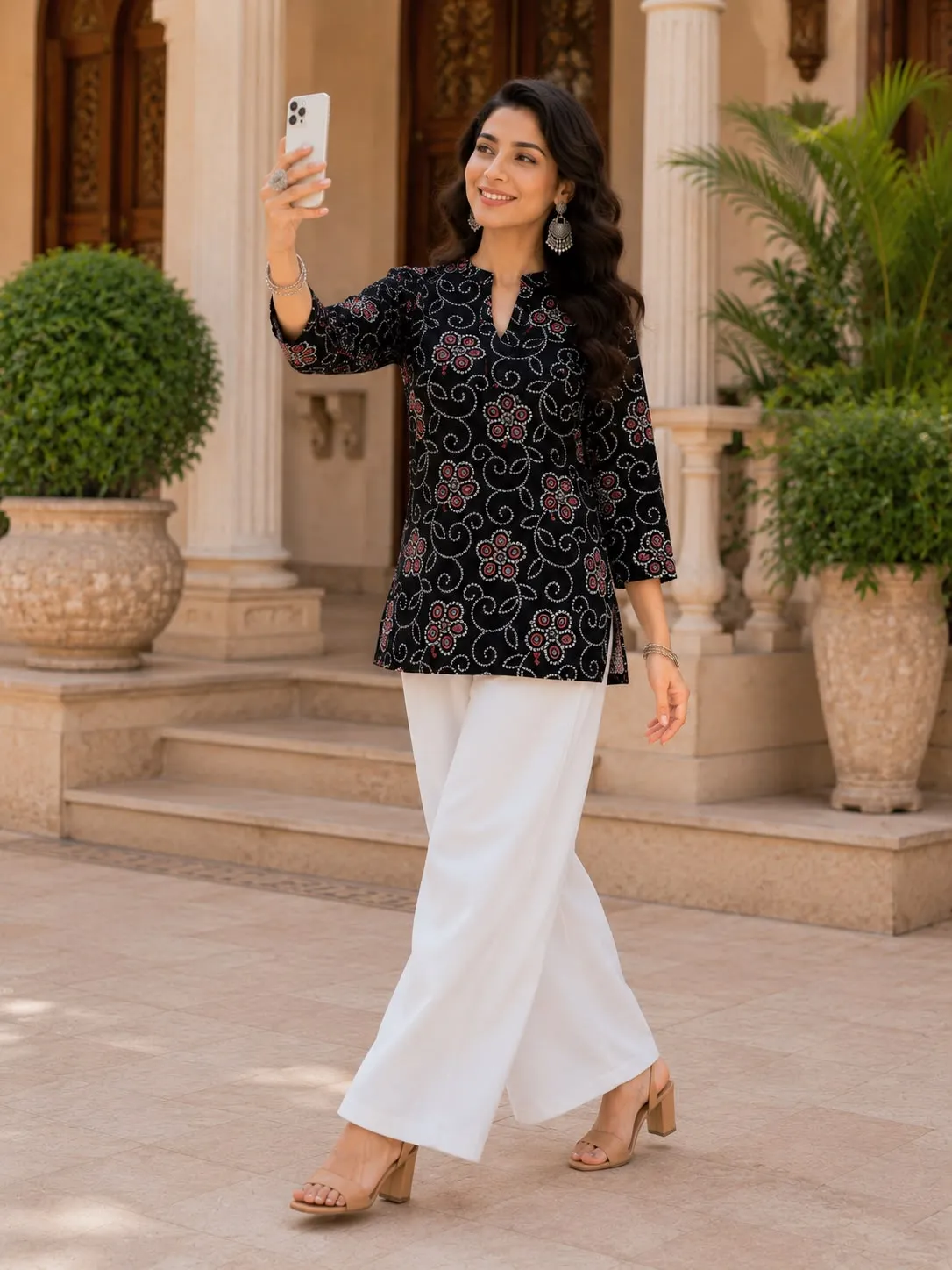 FVD Jalpari Rayon Slub Kurti Pant Set 4