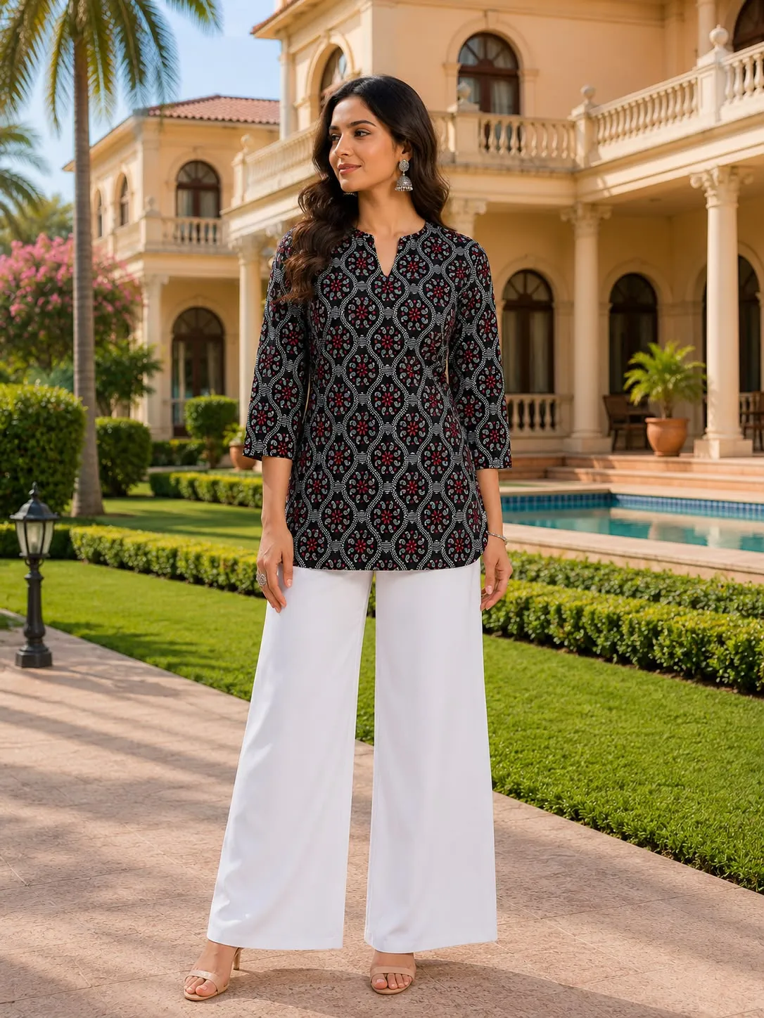 FVD Jalpari Rayon Slub Kurti Pant Set 5