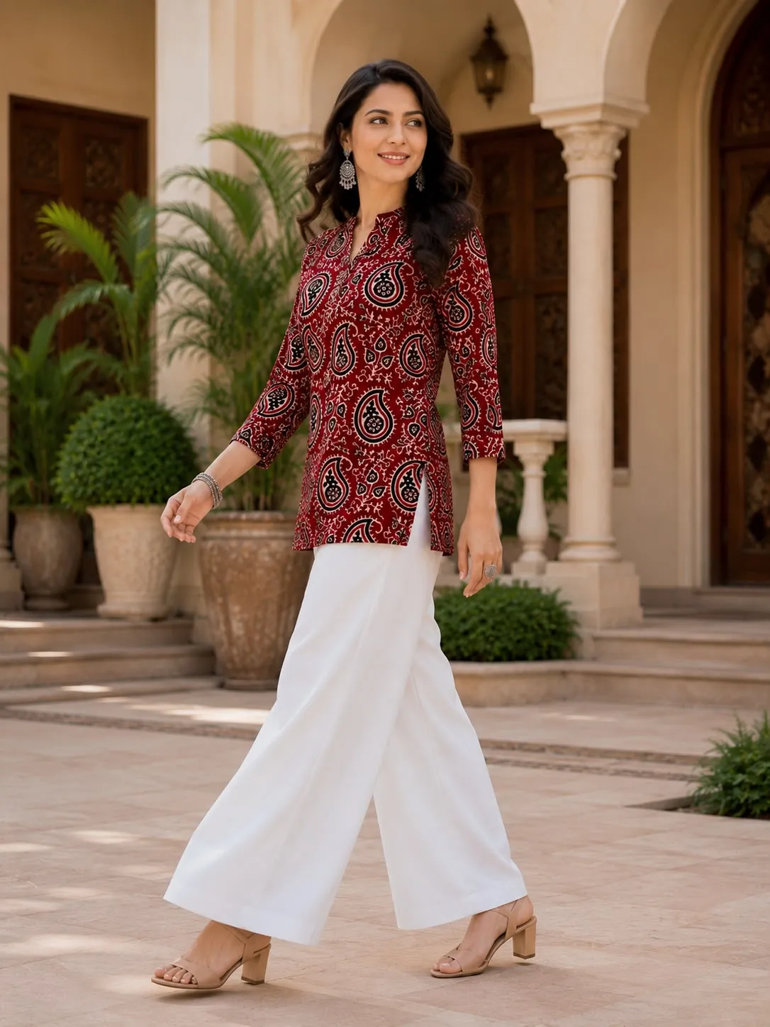 FVD Jalpari Rayon Slub Kurti Pant Set 6