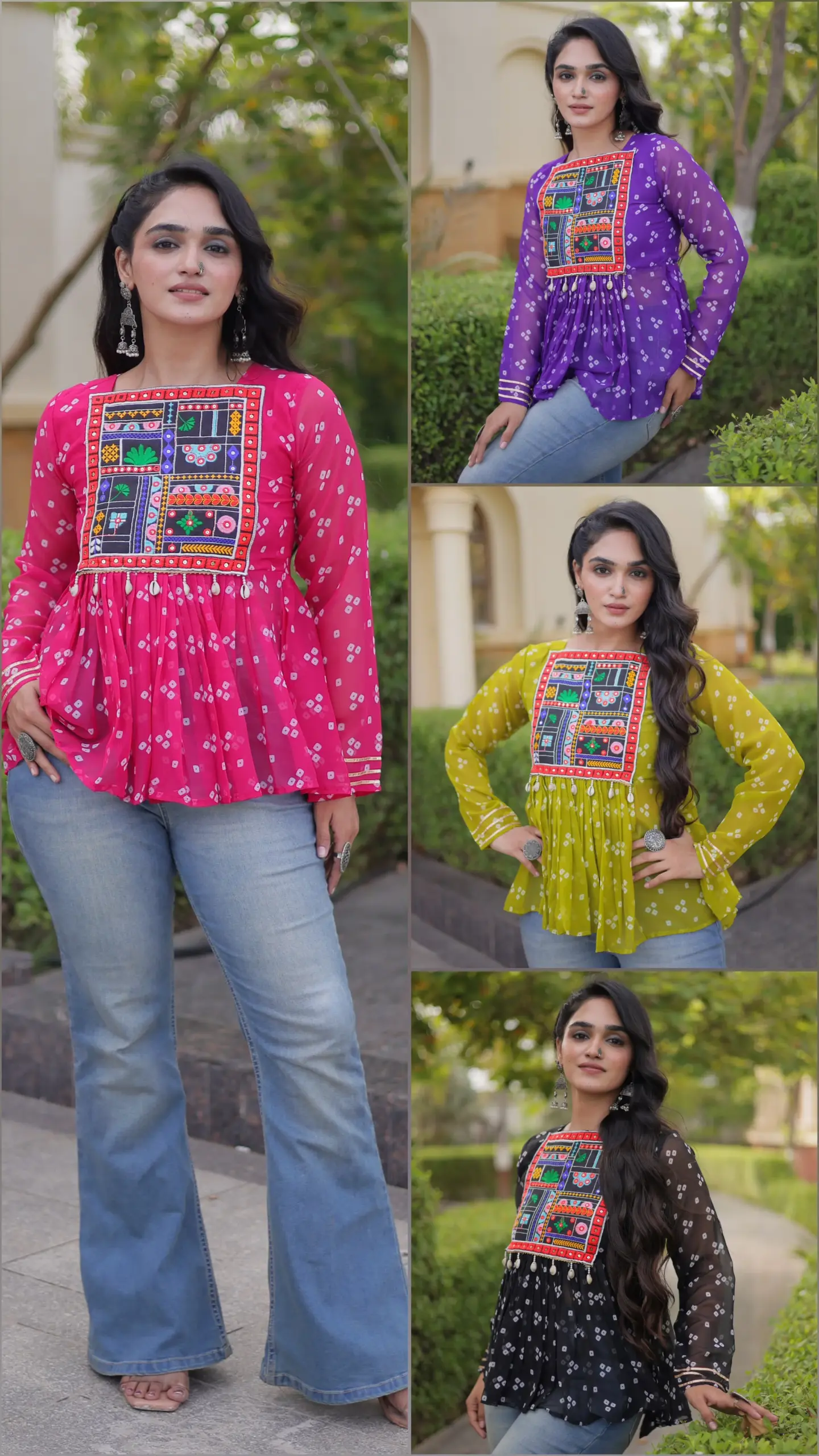 KA 5079 Full Stitched Kurtis 3
