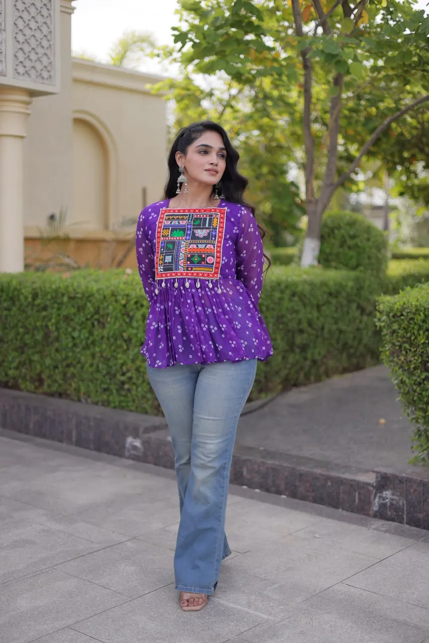 KA 5079 Full Stitched Kurtis 4