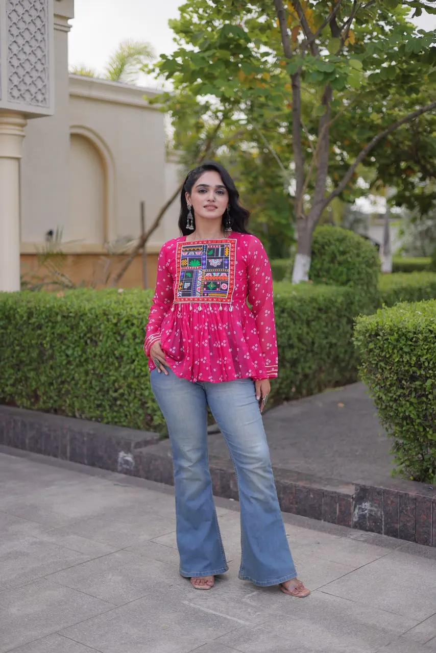 KA 5079 Full Stitched Kurtis 6