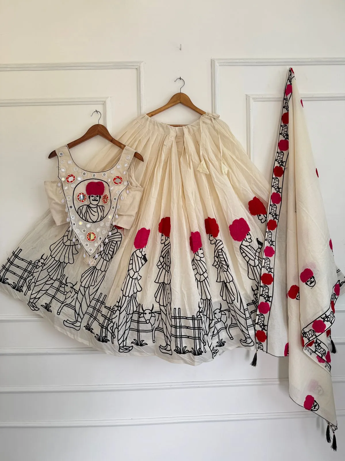 Khadi Cotton Lehenga Choli 3