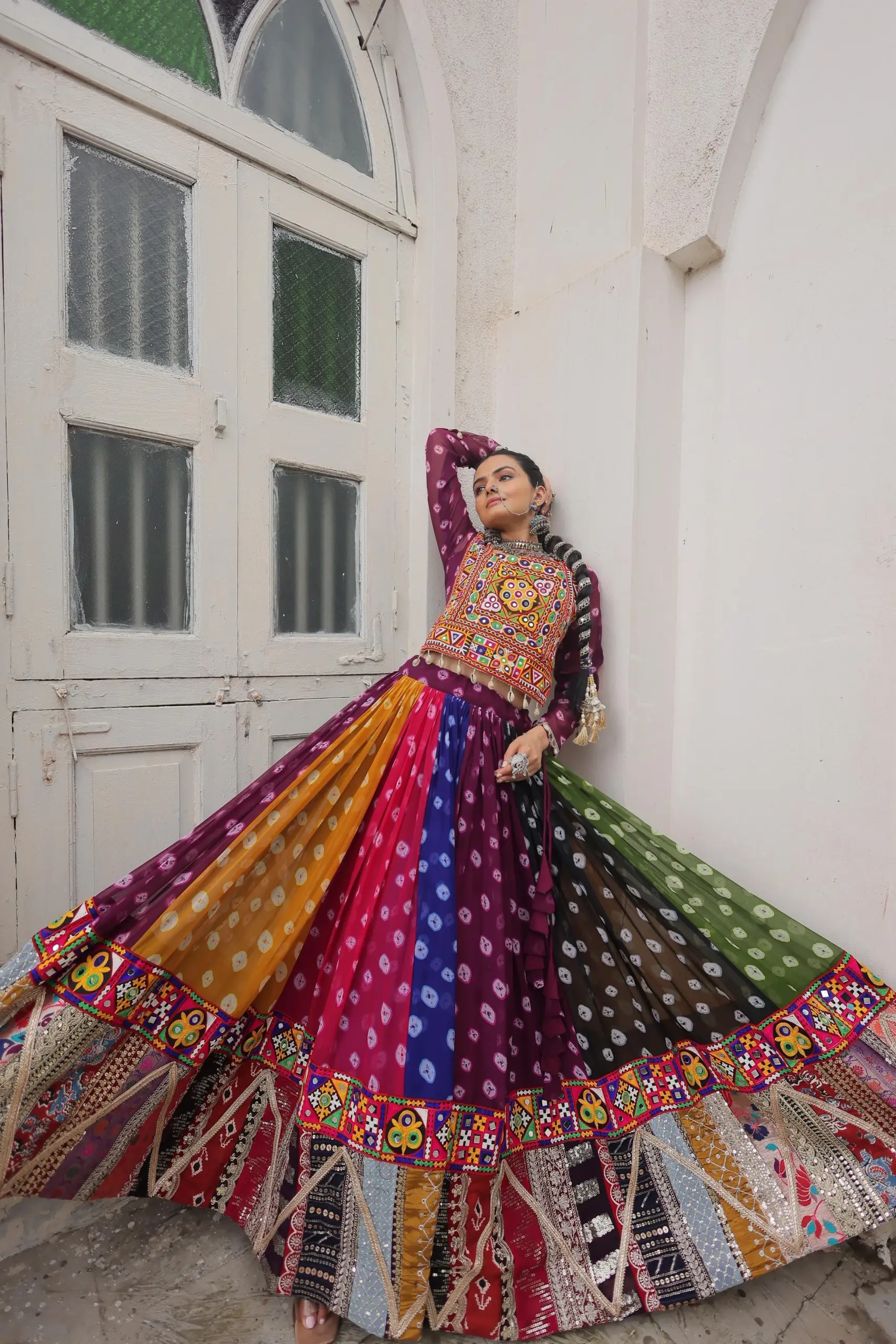 LW 7138 Georgette Lehenga Choli