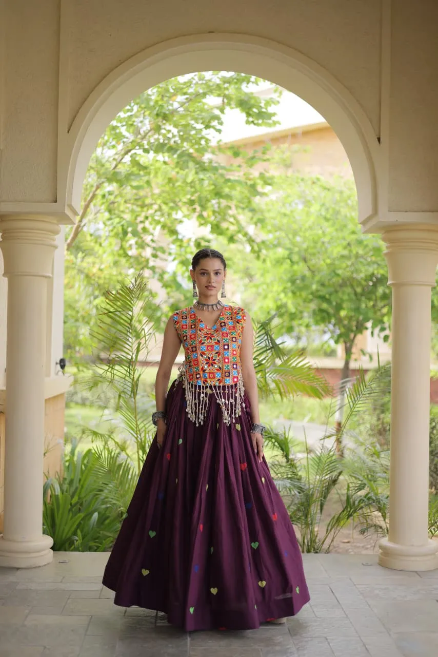 LW 7181 Wine Cora Cotton Design 2684