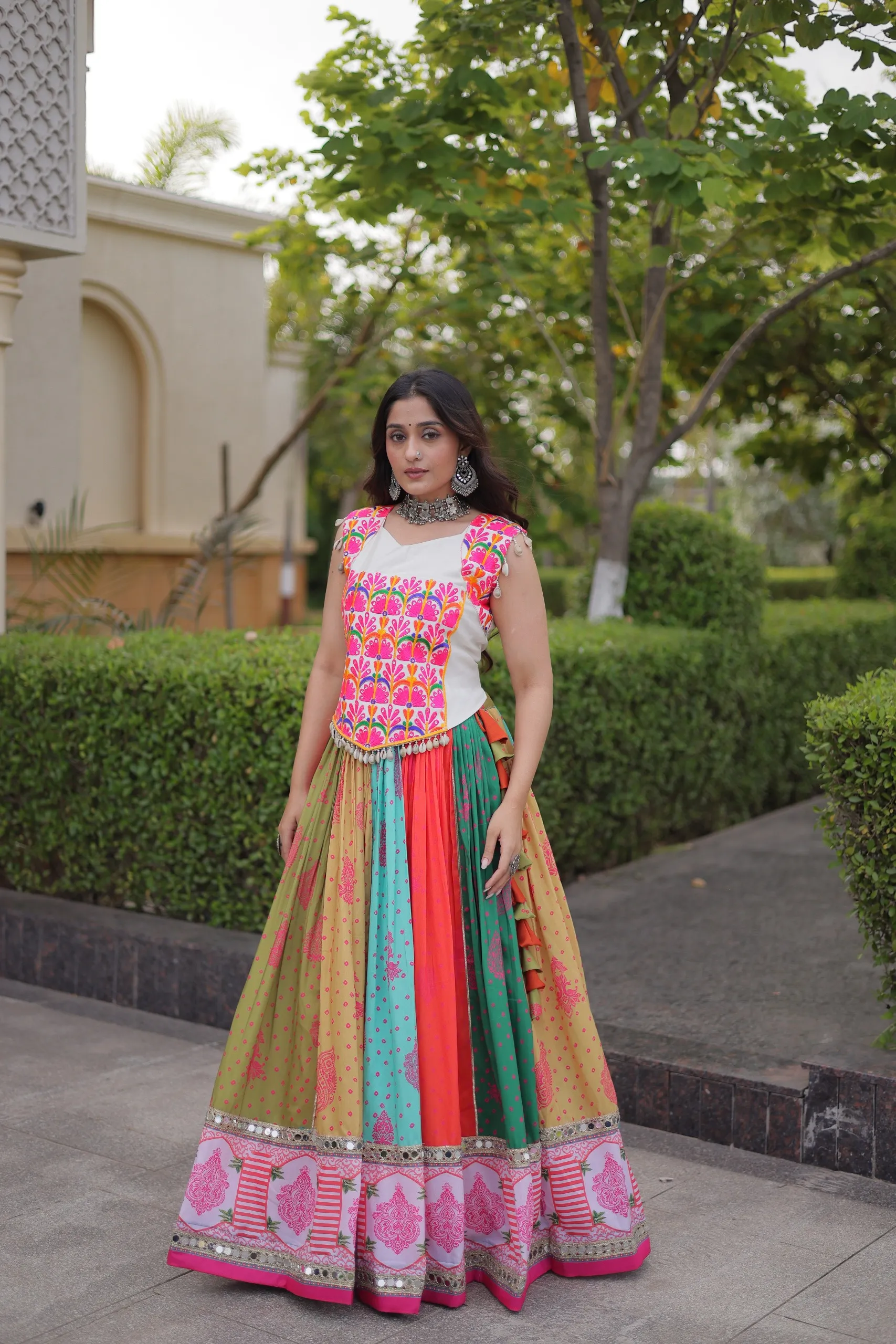 LW 7186 Cotton Lehenga Choli