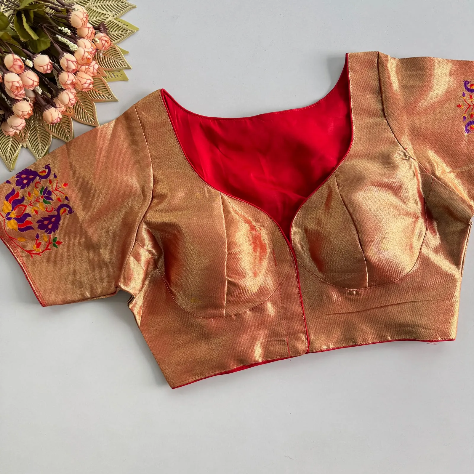 Paithani 02 Paithani Silk Blouse