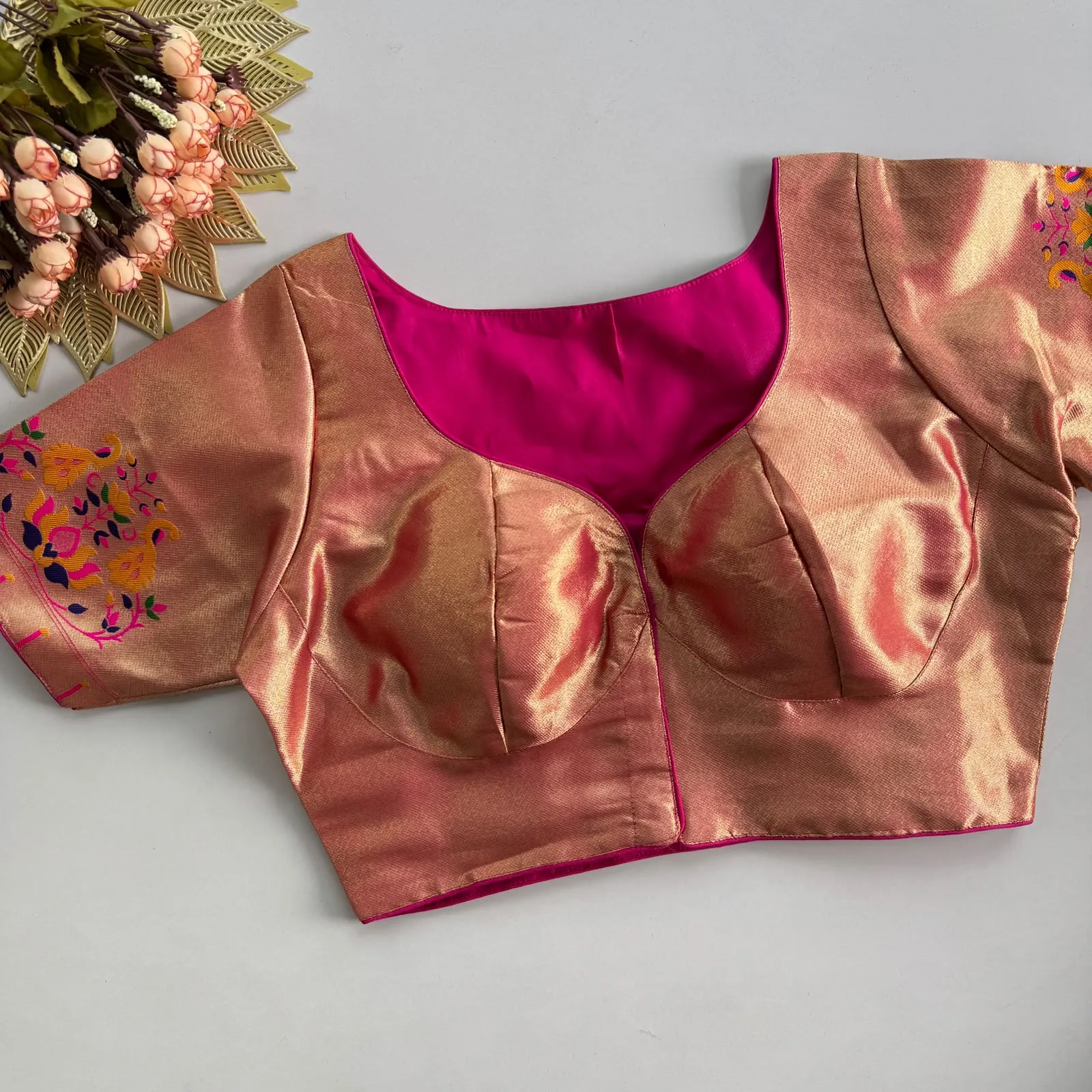 Paithani 02 Paithani Silk Blouse 3