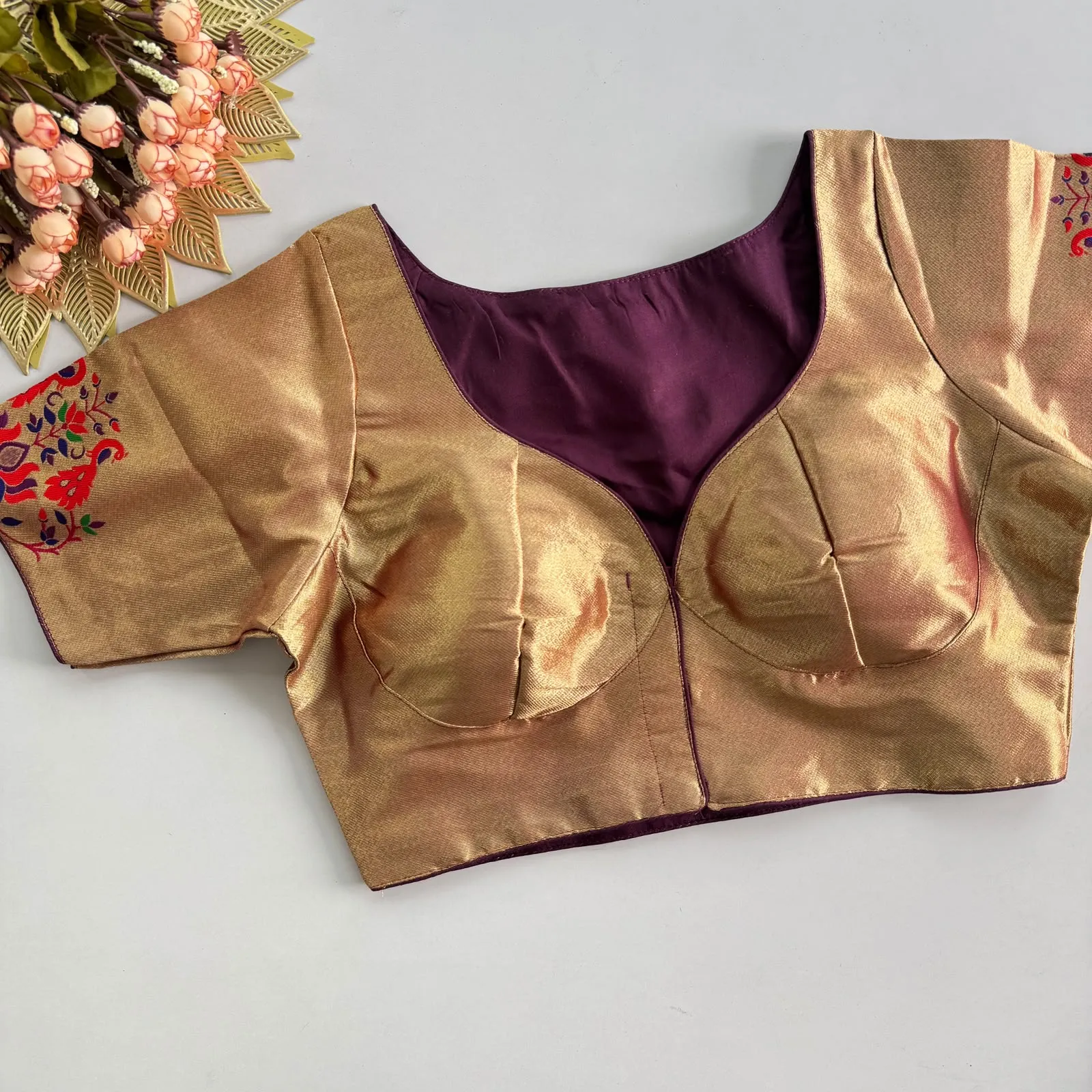 Paithani 02 Paithani Silk Blouse 5