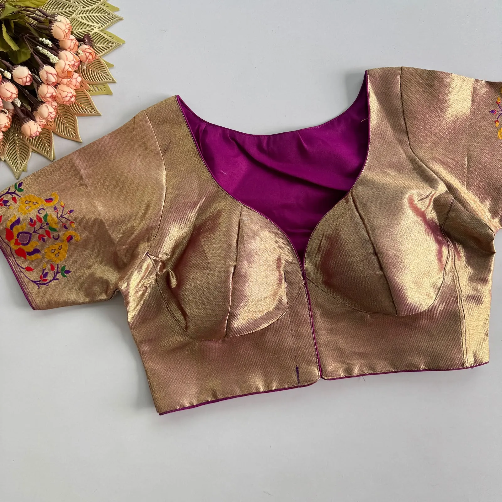 Paithani 02 Paithani Silk Blouse 6