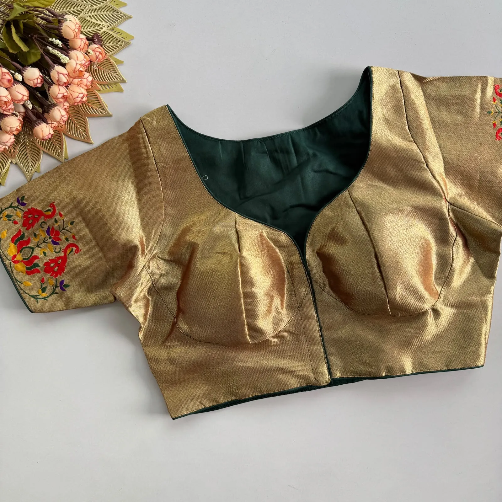 Paithani 02 Paithani Silk Blouse 7