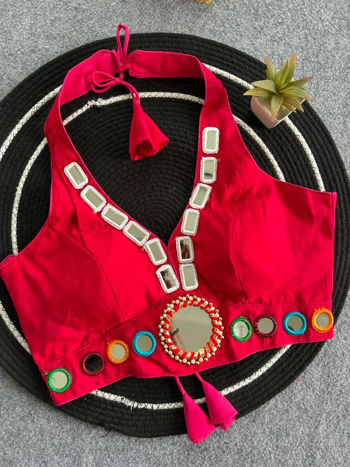 Ruhi Bangles Pure Roman Silk Blouse 7