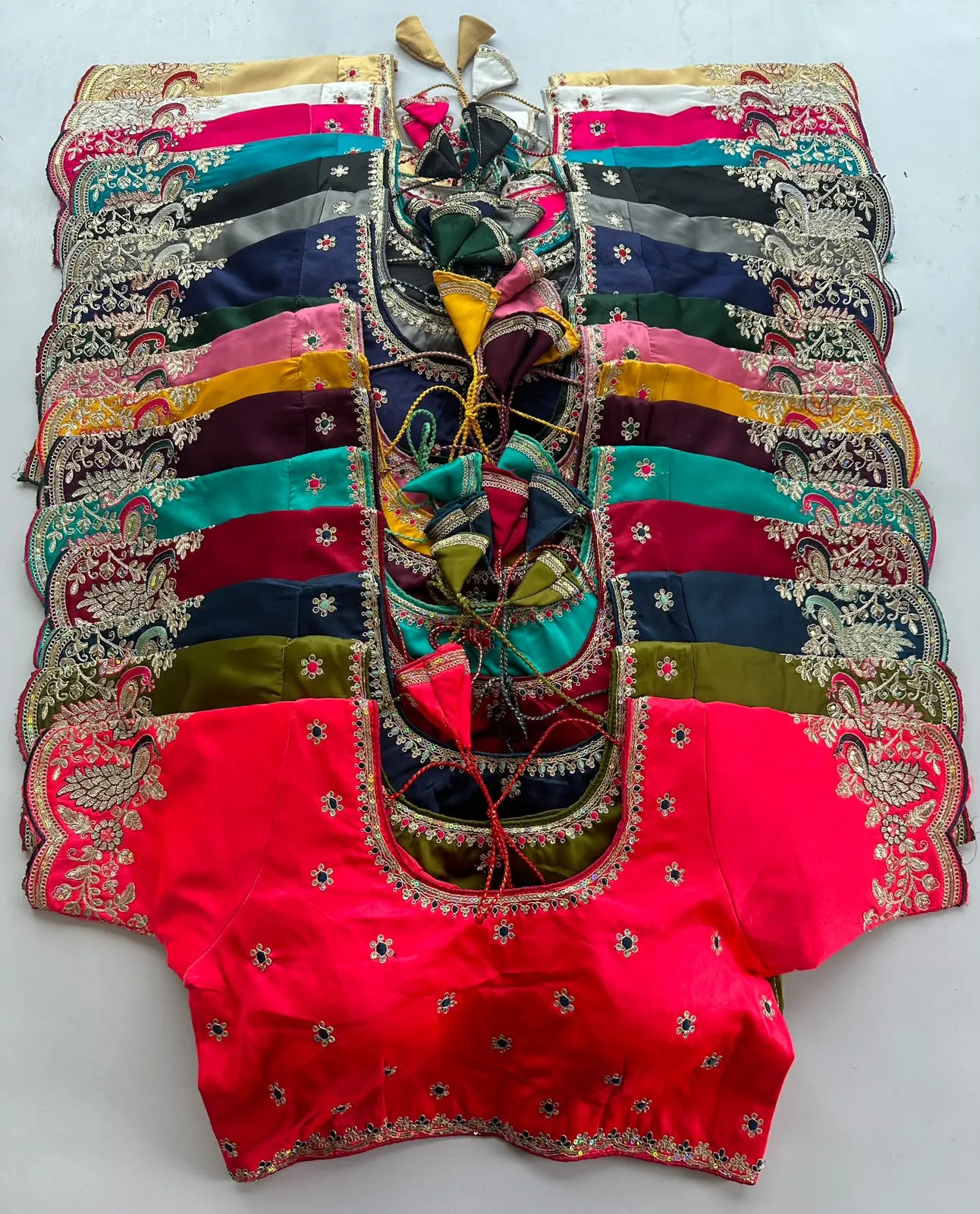 Siyana Pure Satin Silk Blouse 7