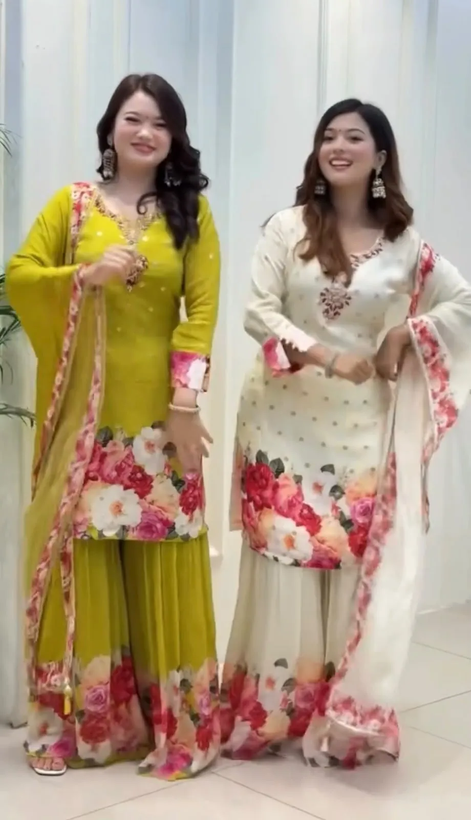 SRK 5301 Faux Georgette Readymade Dress 3