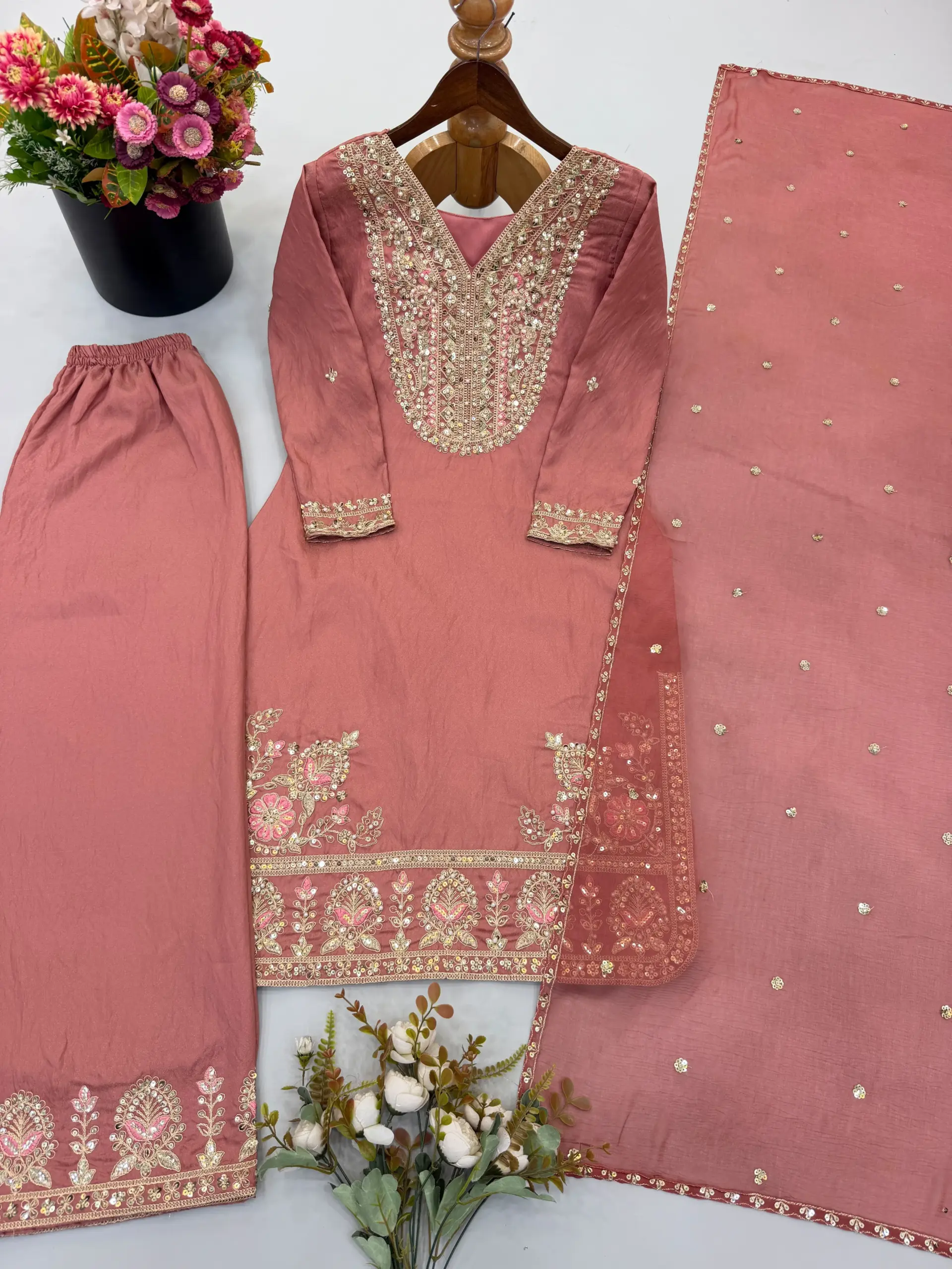 SRK 5367 Ronald Silk Readymade Dress