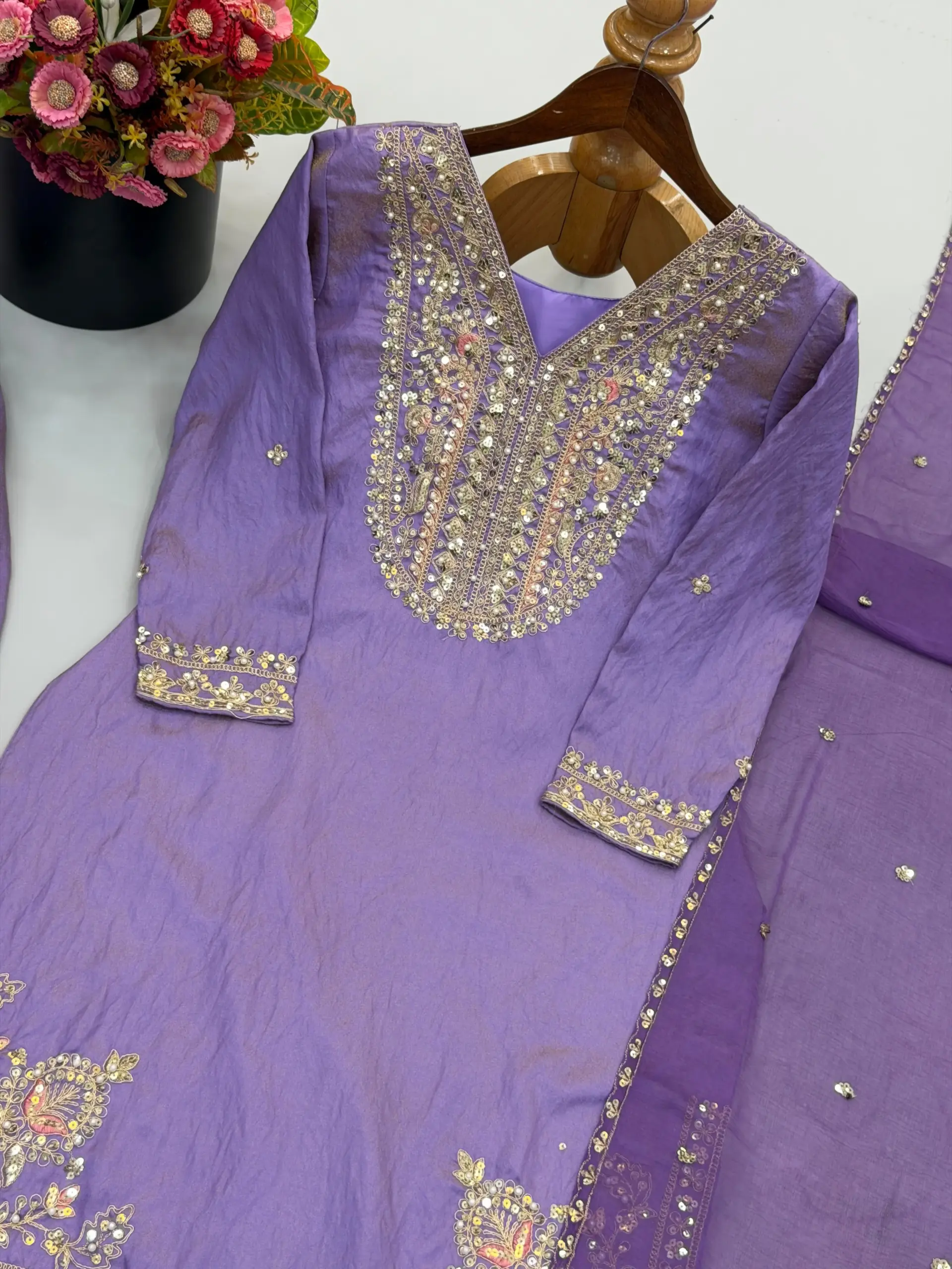 SRK 5367 Ronald Silk Readymade Dress 2