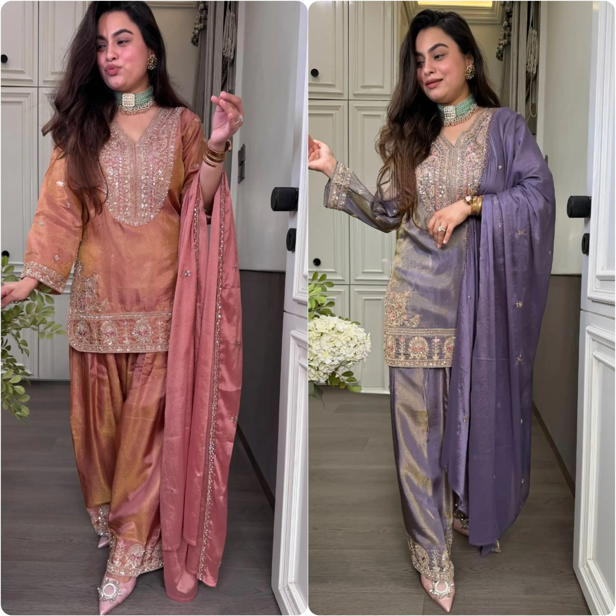 SRK 5367 Ronald Silk Readymade Dress 3