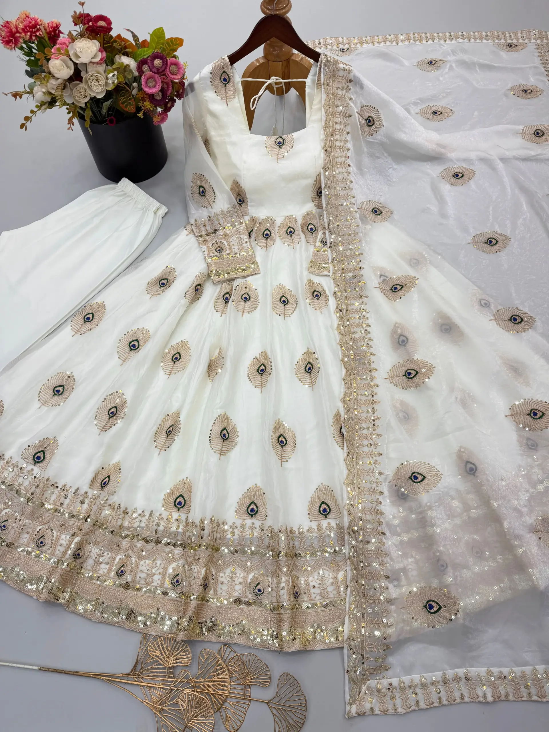 SRK 5372 Fendy Silk Readymade Dress