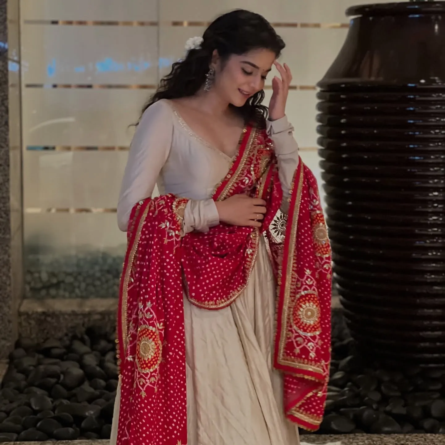 ZSR 3131 Roman Silk Readymade Dress