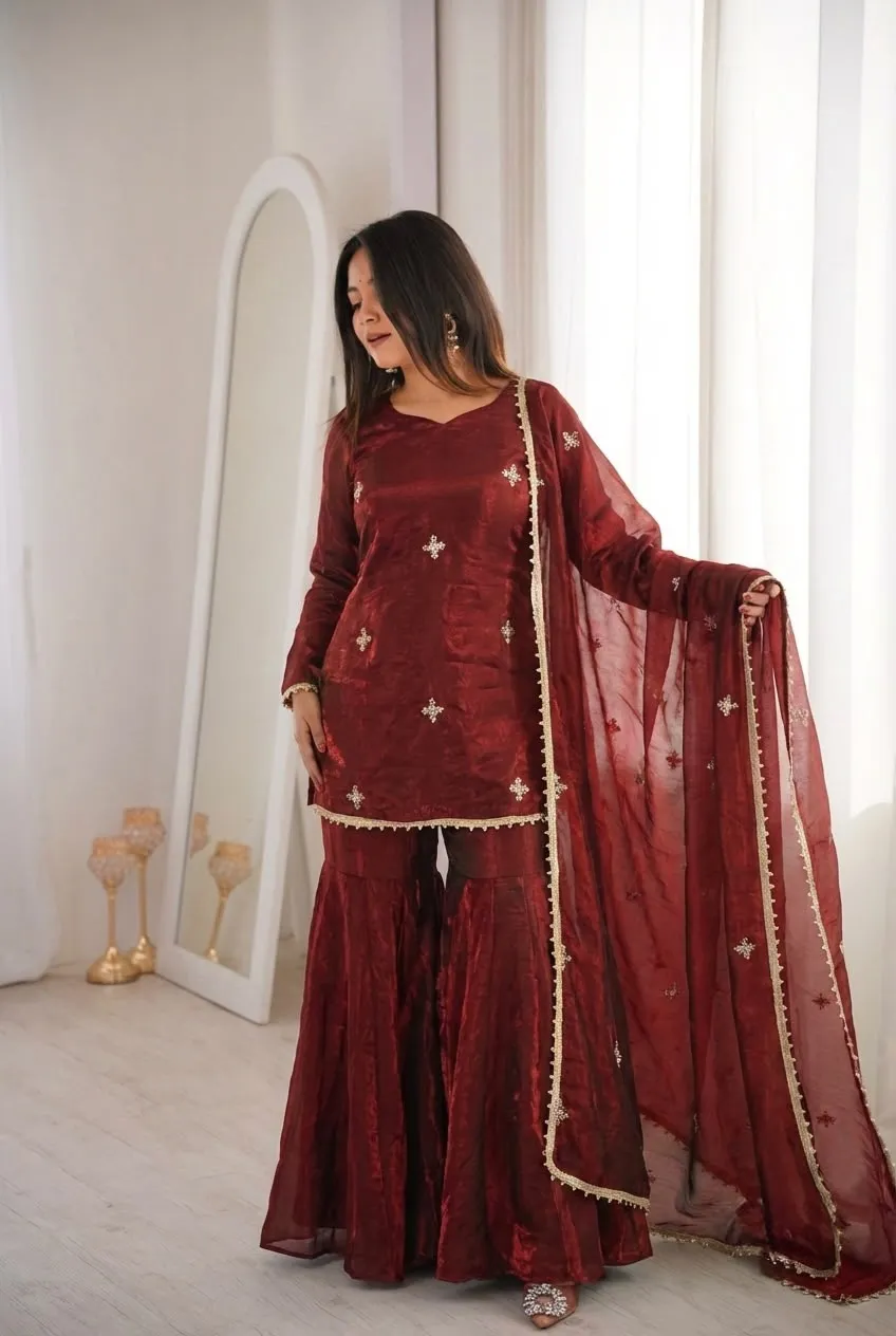 ZSR 3159 Fendy Silk Readymade Dress 6