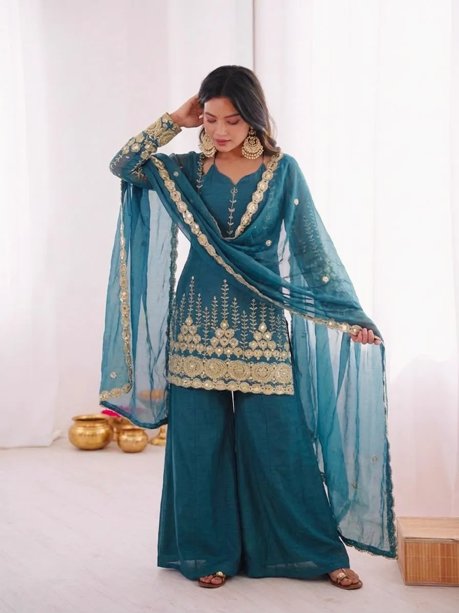 ZSR 3172 Fendy Silk Readymade Dress