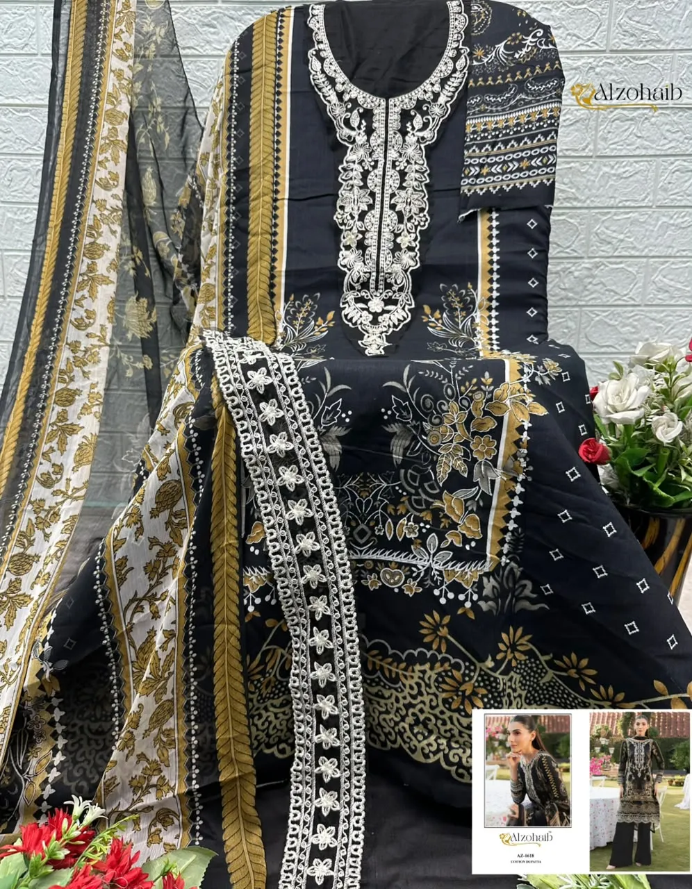 2 Az 1612 1613 1618 1619 Pure Cotton Pakistani Suits 2