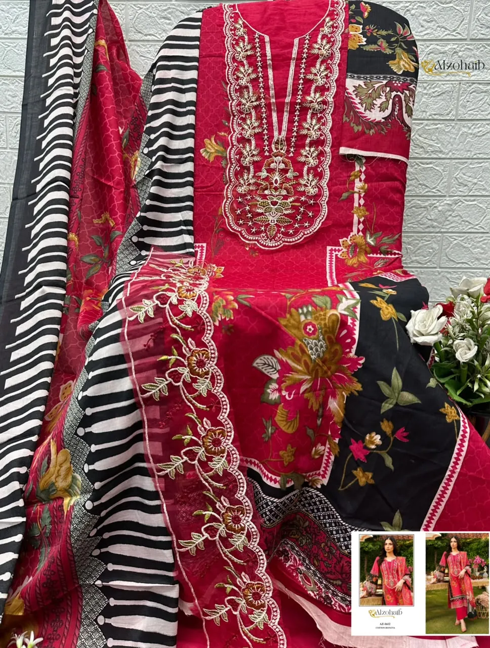 2 Az 1612 1613 1618 1619 Pure Cotton Pakistani Suits 4