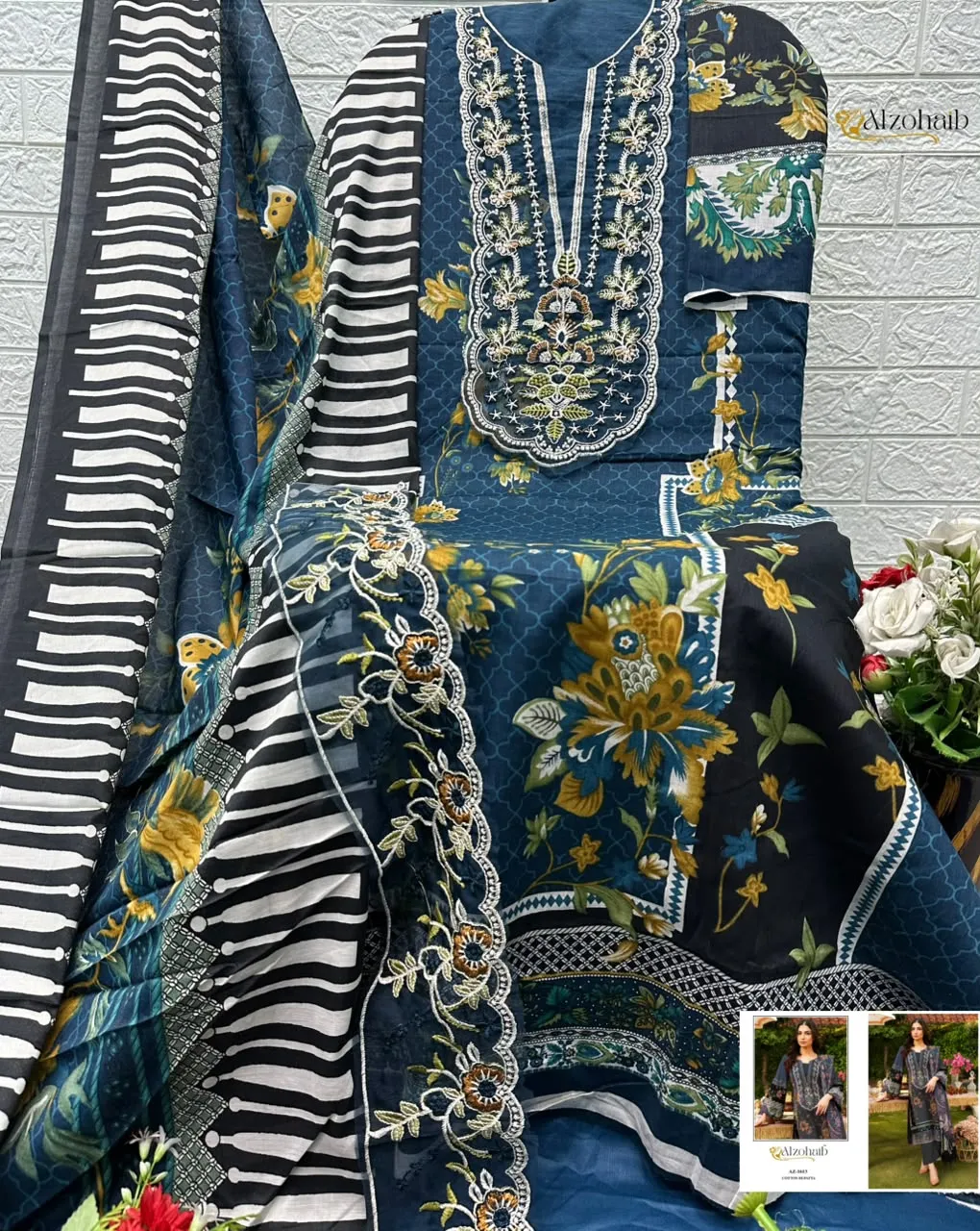 2 Az 1612 1613 1618 1619 Pure Cotton Pakistani Suits 6