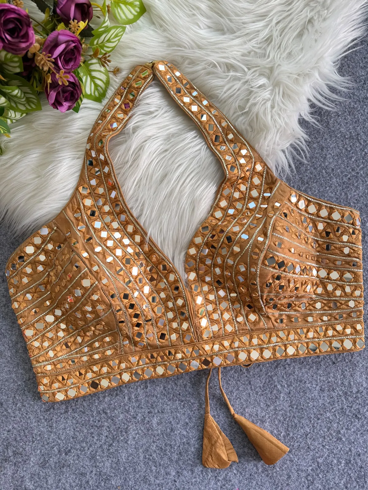 2026 Navratri South Silk Blouse 4