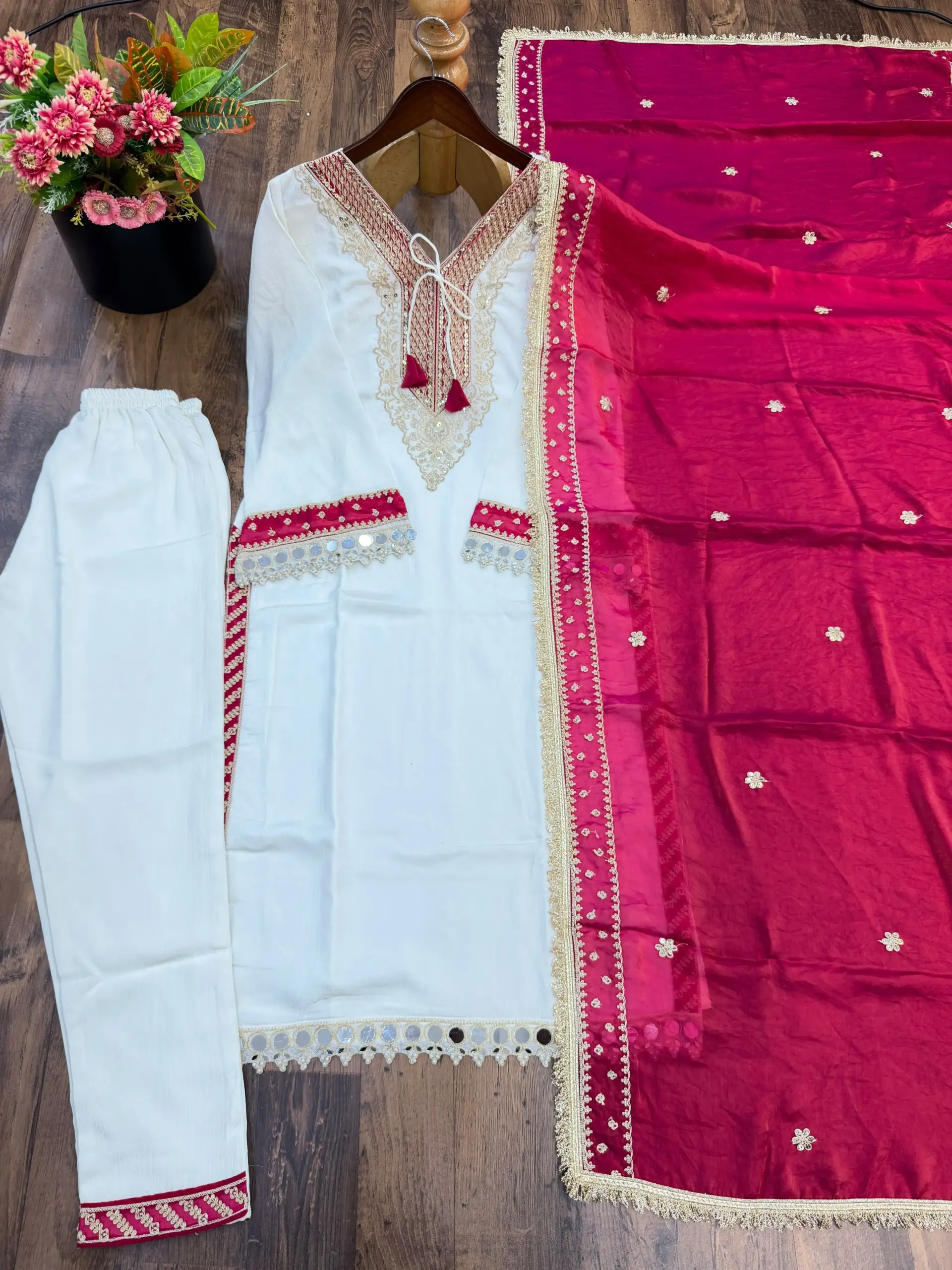 ZSR 3190 Pure Chinnon Readymade Dress 1