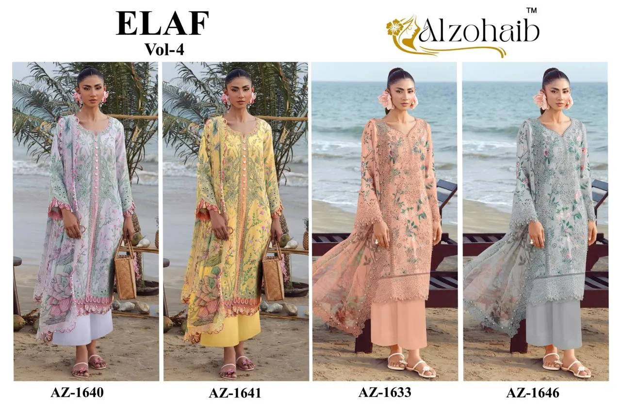4 Az 1640 1641 1633 1646 Pure Cotton Pakistani Suits 3